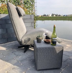 CHILL-LINE Relaxfauteuil - Indi - Antraciet - Outdoor - Chill Line