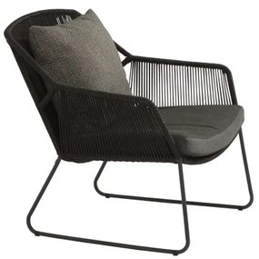 4 Seasons Outdoor Accor Living Chair Antraciet  Loungestoel    antraciet weerbestendig