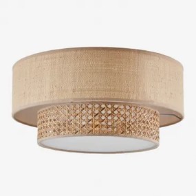 Lumira Plafondlamp Natuurlijk & Ø55 Cm - Sklum