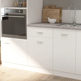 vidaXL Aanrechtblad 50x60x2,8 cm spaanplaat grijs met graniettextuur