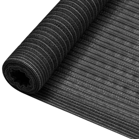 vidaXL Privacynet 135 g/m² 1,5x25 m HDPE antracietkleurig
