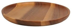 Houten bord, acacia,Ø 20 cm