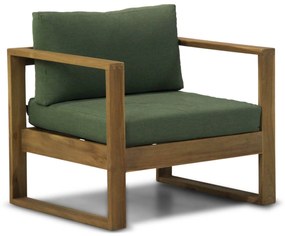 Stoel en Bank Loungeset 5 personen Teak Old teak greywash  Garden Collections Newbury