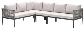 Garden Impressions Burela lounge hoekset links 4-delig - taupe