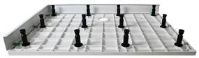 Badstuber Tris frontpaneel vierkant 80x80x10cm