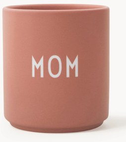 Design beker favorite MOM/LOVE met tekst op de voor- en achterkant