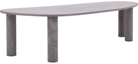 Goossens Eettafel Stone, Organisch 280 x 120 cm