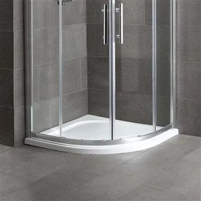 Eastbrook Volente douchebak 90x90cm kwartrond composiet wit