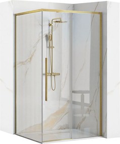 Rea Solar Gold Brush 90x90 Douchecabine