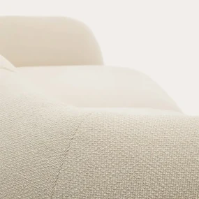 Kave Home Martina Hoekbank Ecru Organisch Design 230 Cm CL Links