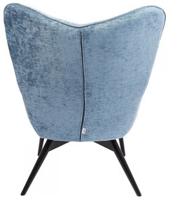Kare Design Vicky Wilson Fauteuil Blauw