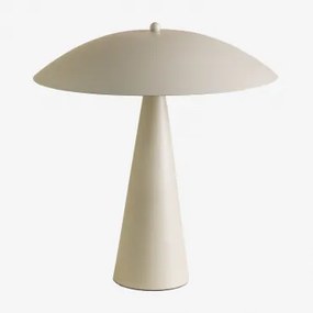 Irune Tafellamp Van Ijzer Tapioca Beige - Sklum