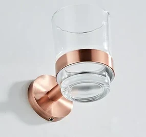 Saniclear Copper glashouder geborsteld koper