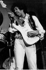 Foto Jimi Hendrix in 1969
