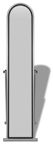 vidaXL 240580 Free Standing Floor Mirror Full Length Rectangular Grey