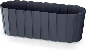 Prosperplast Boardee Case Plantenbak - 38 cm - Antraciet - Landelijke Look