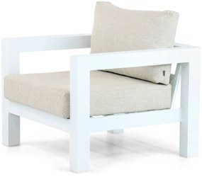 Tuinstoel Aluminium Wit Lifestyle Garden Furniture Luca