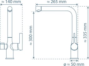 Schutte Aquastar keukenkraan met filtersysteem chroom