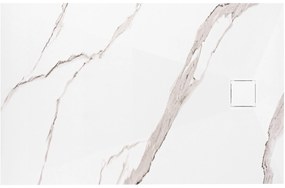 Douchebak Rea Magnum CARRARA WHITE 90x120