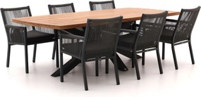 Diningset Manifesto | 6 personen | Tuinset teakhout | 7-delig | Kees Smit Tuinmeubelen