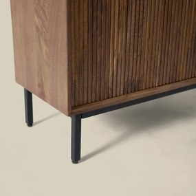 Smalle Wandkast Met Vakken - 60x30x190cm.