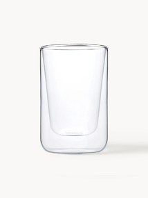 Dubbelwandige koffieglazen Nero, 2-delig