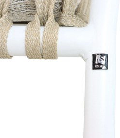 Stoel en Bank Loungeset 5 personen Aluminium/rope Wit  Lifestyle Garden Furniture Feraro