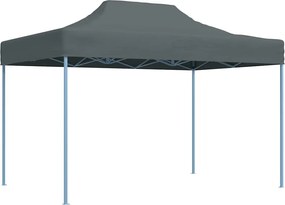 vidaXL Partytent inklapbaar 3x4 m staal antraciet