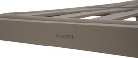 Lifestyle Garden Furniture Mateo Ligbed Met Kussen Loft/carbon Aluminium Taupe