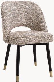 Gestoffeerde stoelen Cliff, 2-delig