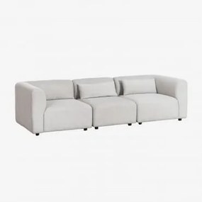 3-delige Modulaire Bank Fogler Stof Lichtgrijze - Sklum