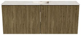 Mondiaz Joya DLux 100cm toiletmeubel dusk met wastafel faye midden 1 kraangat frappe