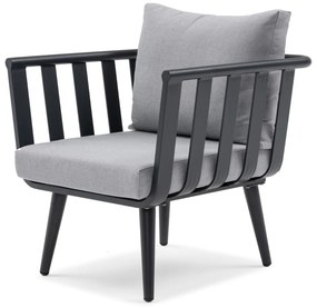 Stoel en Bank Loungeset 5 personen Aluminium Grijs  De Laan Projects