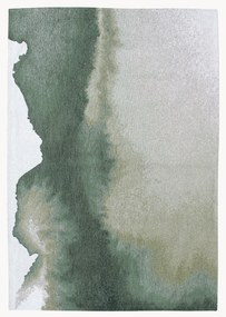 Wasbaar jacquard in- & outdoor vloerkleed Lagoon