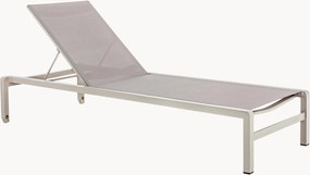 Stapelbare ligstoelen Konnor met wielen, 4-delig