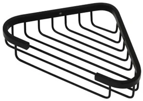 Plieger Uni hoekzeepschaal 15x19x3.5cm zwart 4784465