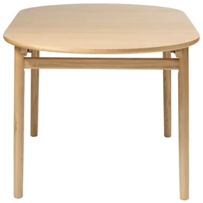 Ovale Eikenfineer Tafel - 190 X 100cm.