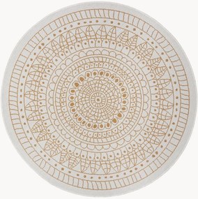 Rond in- & outdoor dubbelzijdig vloerkleed Porto