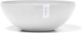 ecopots bloempot Vienna 50- Rond - Pure White - Diameter 50,4 x H18,5 cm
