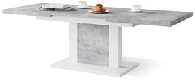 ORION beton / wit, salontafel