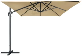 Parasol beige Siena 3x4m Garden Point