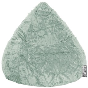 Kinder Zitzak Zitzak Fluffy L - Mintgroen