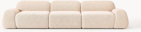Modulaire bank Wolke (4-zits) van bouclé