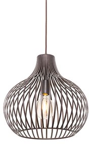 Moderne hanglamp bruin 38 cm - Saffira