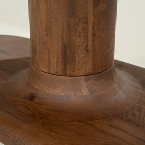 Eleonora Coco Bruine Ovale Eettafel 240cm - 240 X 110cm.