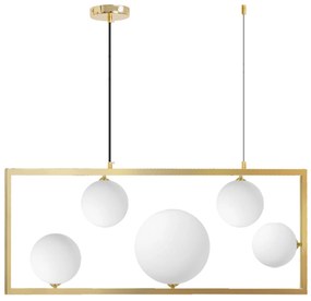 Hanglamp goud APP1020-5CP
