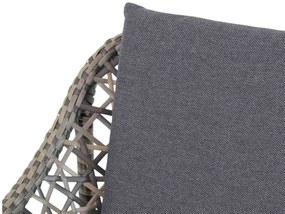 Tuinset 4 personen 160 cm Wicker Taupe Lifestyle Garden Furniture Dolphin/Concept