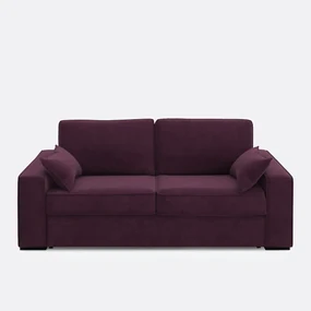 Bank-bed fluweel, mousse Cécilia