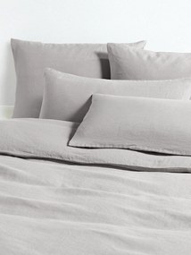 Gewassen linnen dekbedovertrek Airy