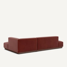 Rechter hoekbank XL in fluweel, Jacopo